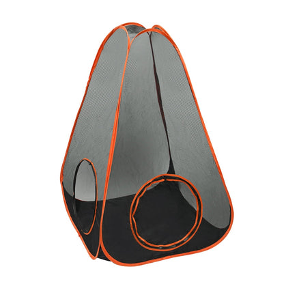 Portable Outdoor Cat Playpen with Tunnels, Tent, and Durable Water-Resistant Material for Indoor and Outdoor Use