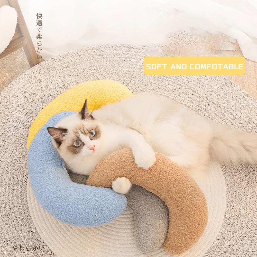 Ultra-Soft U-Shaped Cat Pillow - Catitude