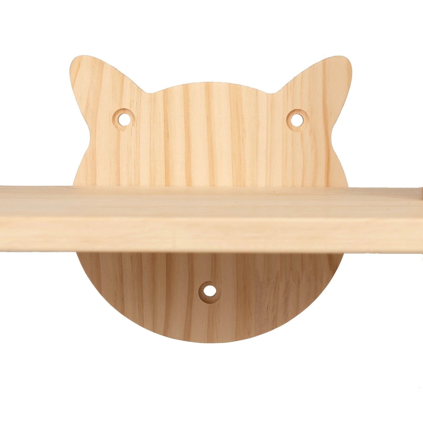 Catitude Wall-Mounted Cat Scratching Pad with Hammock, Perches, and Durable Wood Construction for Small to Large Cats